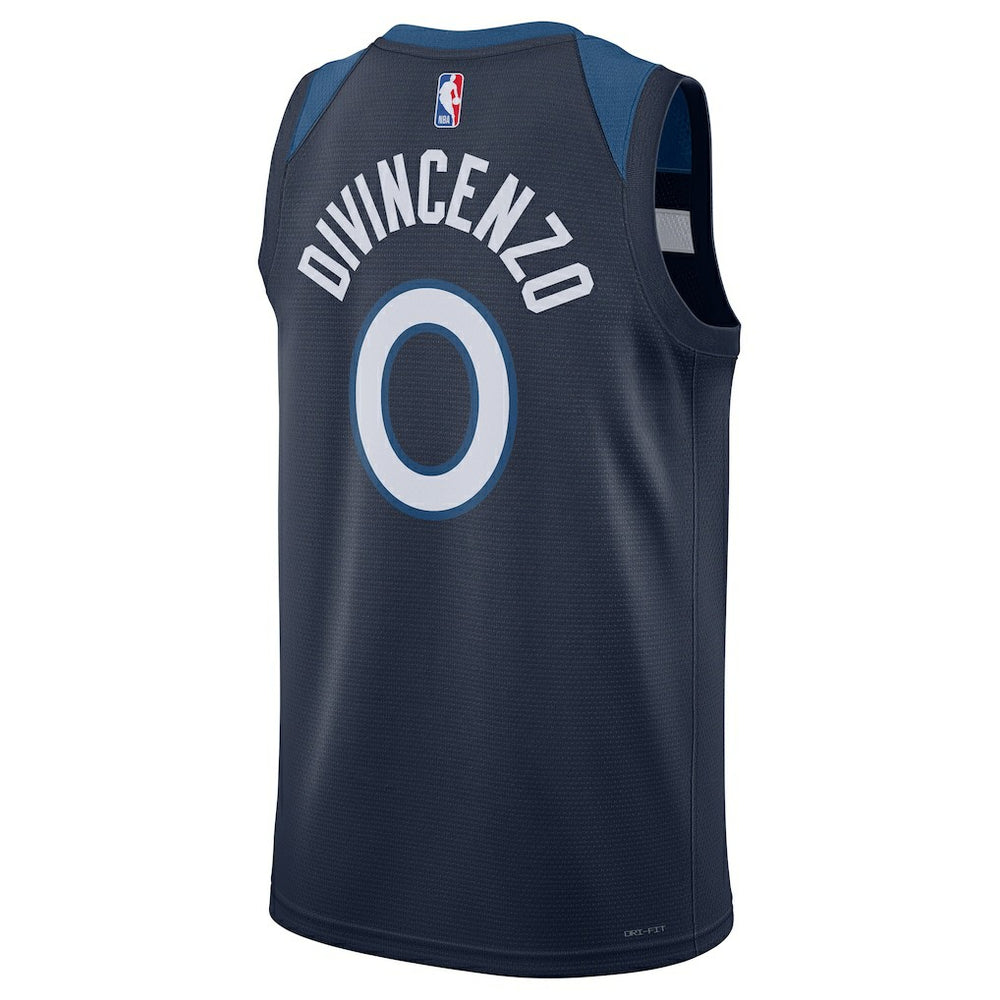Donte DiVincenzo Minnesota Timberwolves Unisex Swingman Player Jersey Icon Edition Navy