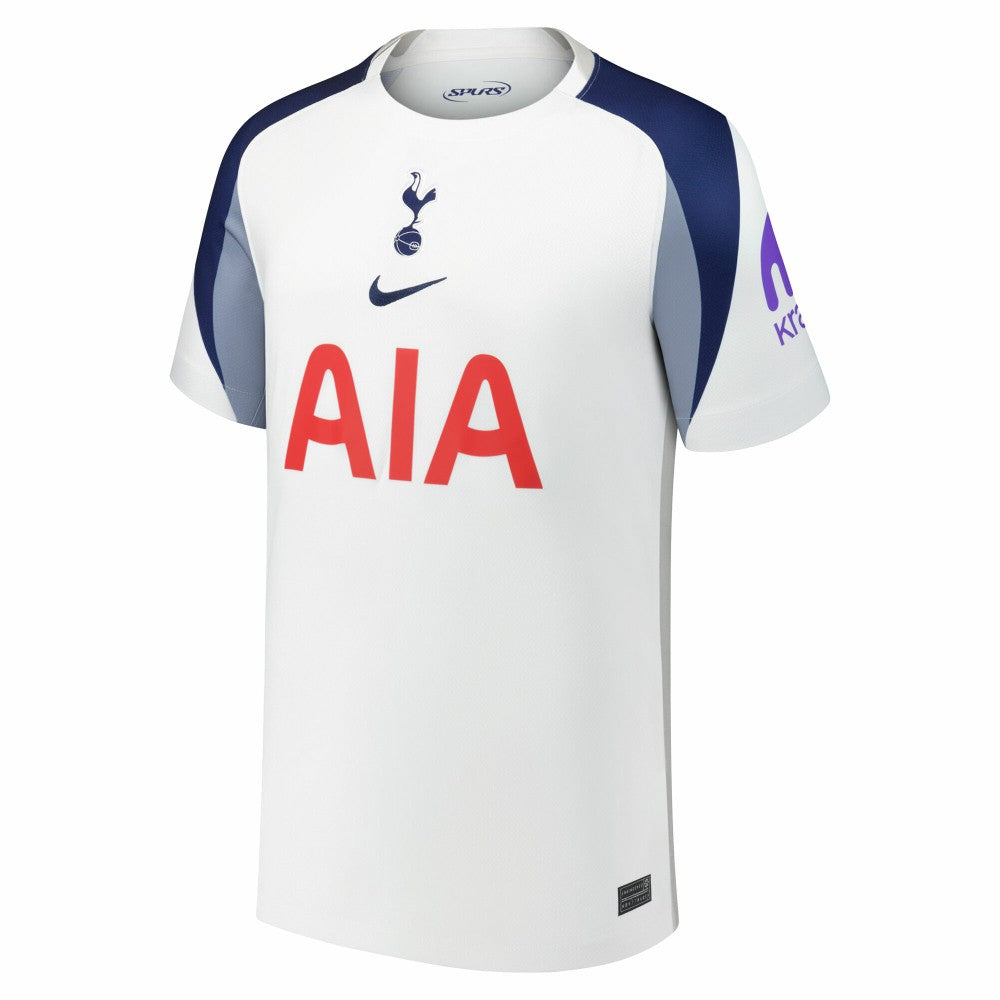Tottenham Hotspur Youth 2025/26 Home Replica Custom Jersey White