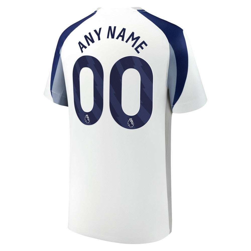 Tottenham Hotspur Youth 2025/26 Home Replica Custom Jersey White