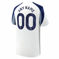 Tottenham Hotspur Youth 2025/26 Home Replica Custom Jersey White