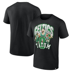 Jayson Tatum Boston Celtics Notorious 4.0 T-Shirt Black
