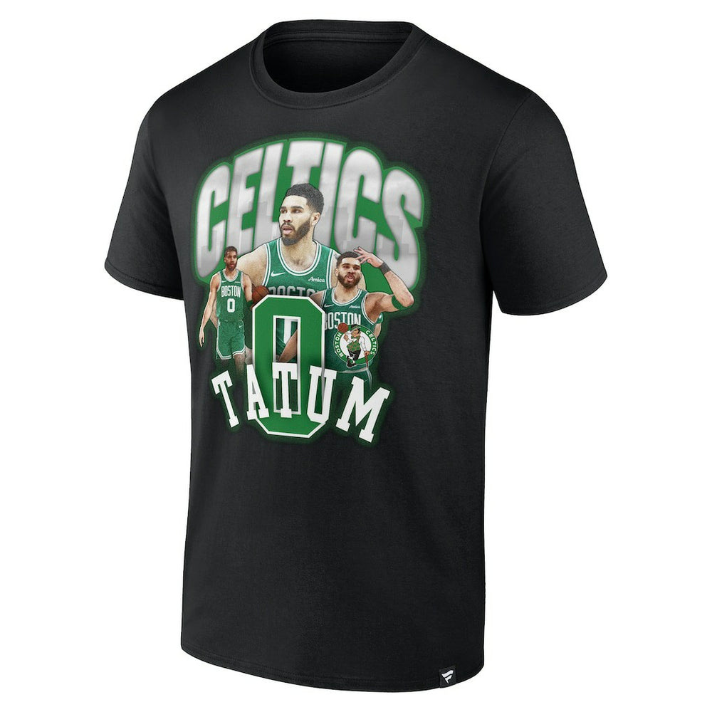 Jayson Tatum Boston Celtics Notorious 4.0 T-Shirt Black