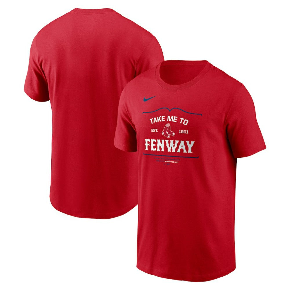 Boston Red Sox Nike Local Hometown T-Shirt - Red T-shirts