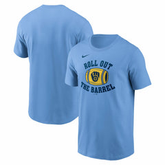 Milwaukee Brewers Nike Local Hometown T-Shirt - Light Blue T-shirts