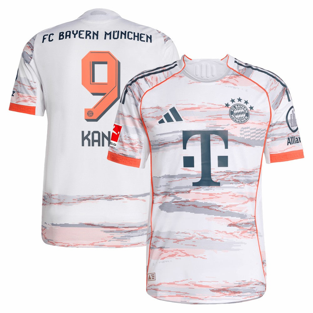 Harry Kane Bayern Munich 2025/26 Away Player Jersey White