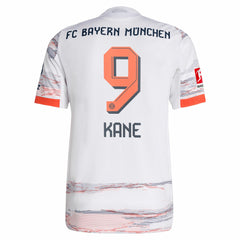Harry Kane Bayern Munich 2025/26 Away Player Jersey White