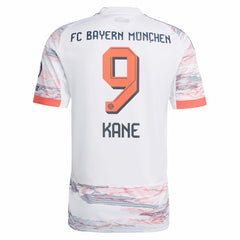 Harry Kane Bayern Munich 2025/26 Away Replica Player Jersey White shop