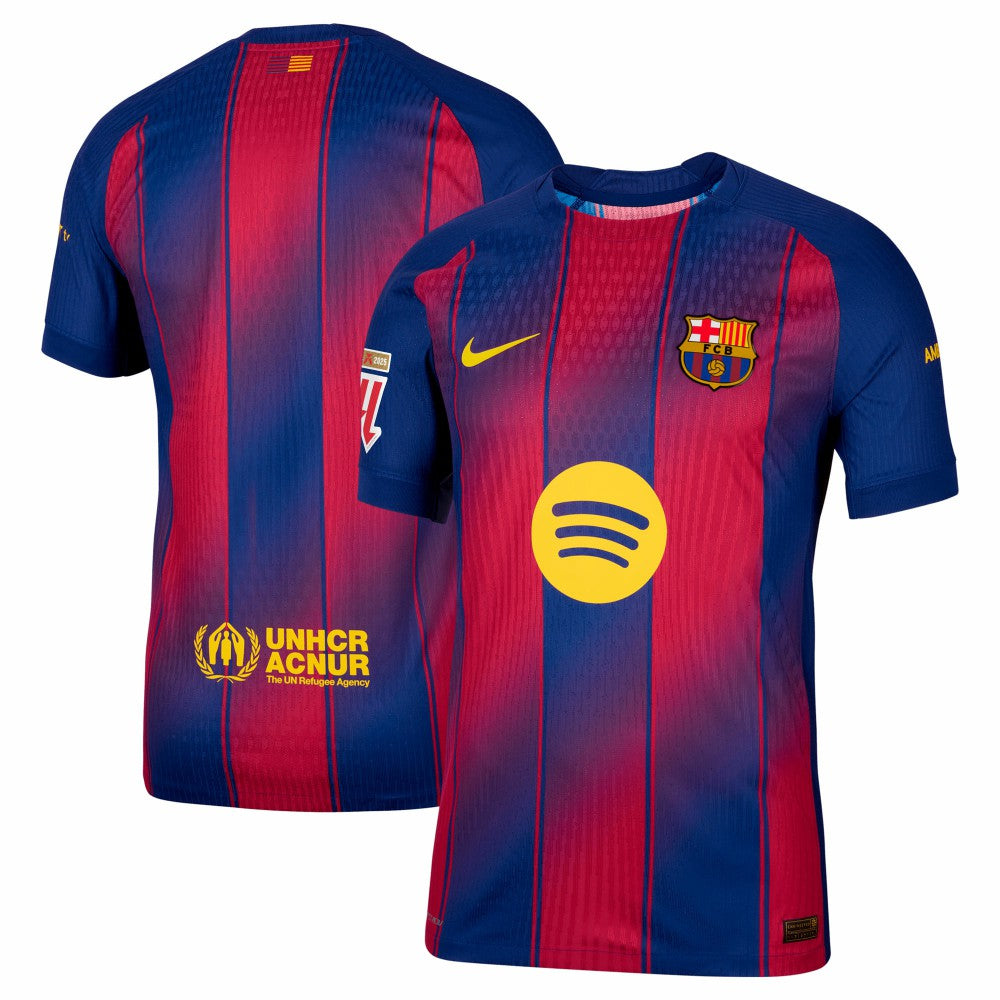 Barcelona 2025/26 Home Jersey with Patch Navy