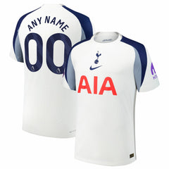 Tottenham Hotspur 2025/26 Home Custom Jersey White