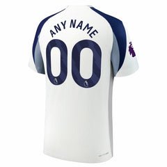 Tottenham Hotspur 2025/26 Home Custom Jersey White
