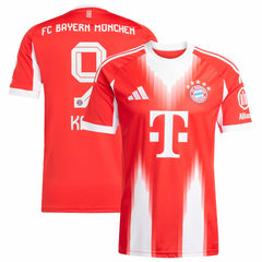 Harry Kane Bayern Munich 2025/26 Home Replica Jersey Red