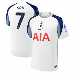 Son Heung-Min Tottenham Hotspur 2025/26 Home Replica Jersey White sale
