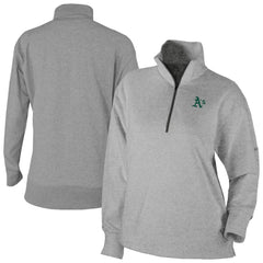 Athletics Columbia Women's Birchwood Hills Quarter-Zip Pullover - Gray Pullover