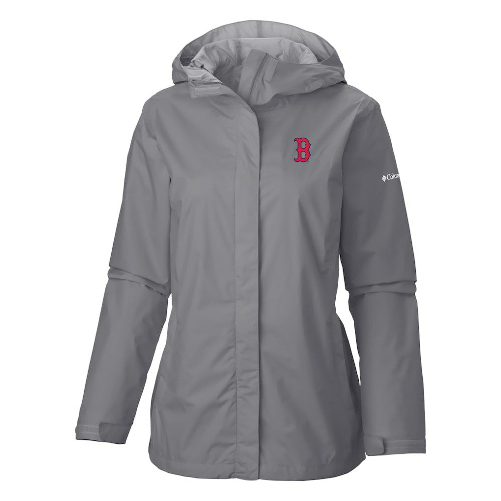 Boston Red Sox Columbia Women's Arcadia II Full Zip-Jacket - Gray Jackets