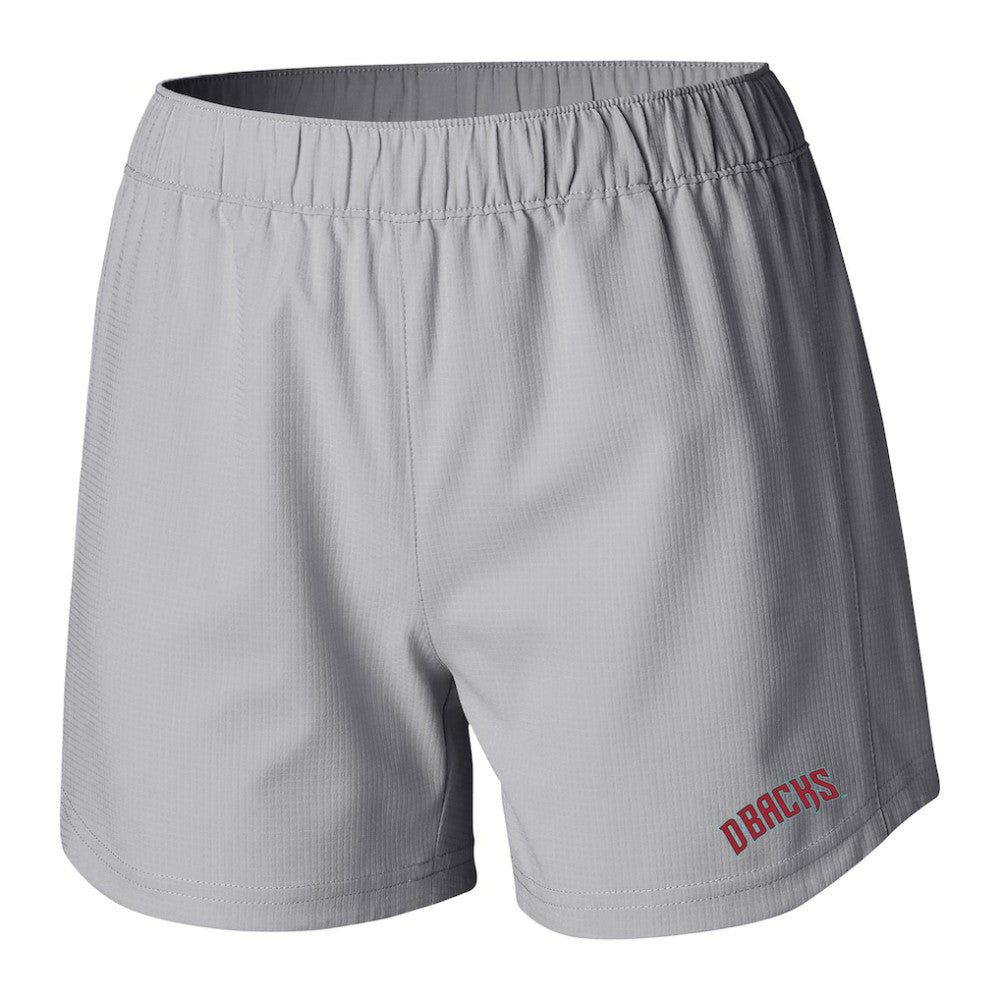 Arizona Diamondbacks Columbia Women's Tamiami Pull-On Shorts - Gray Shorts