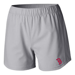 Boston Red Sox Columbia Women's Tamiami Pull-On Shorts - Gray Shorts