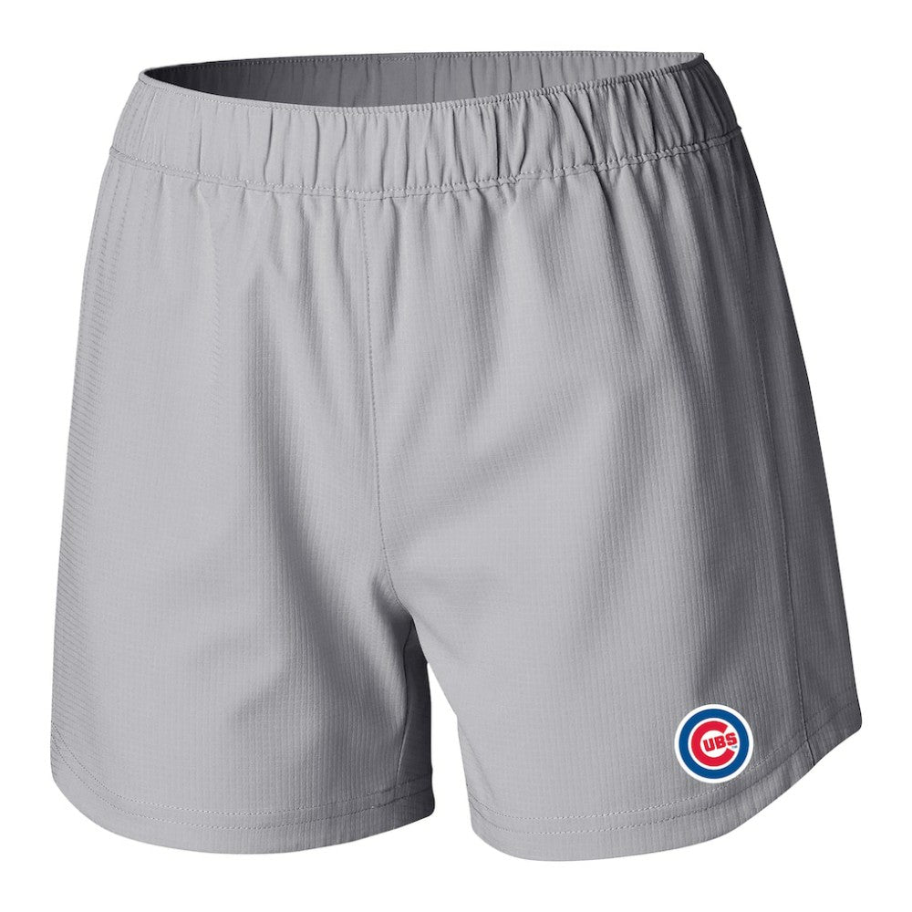 Chicago Cubs Columbia Women's Tamiami Pull-On Shorts - Gray Shorts