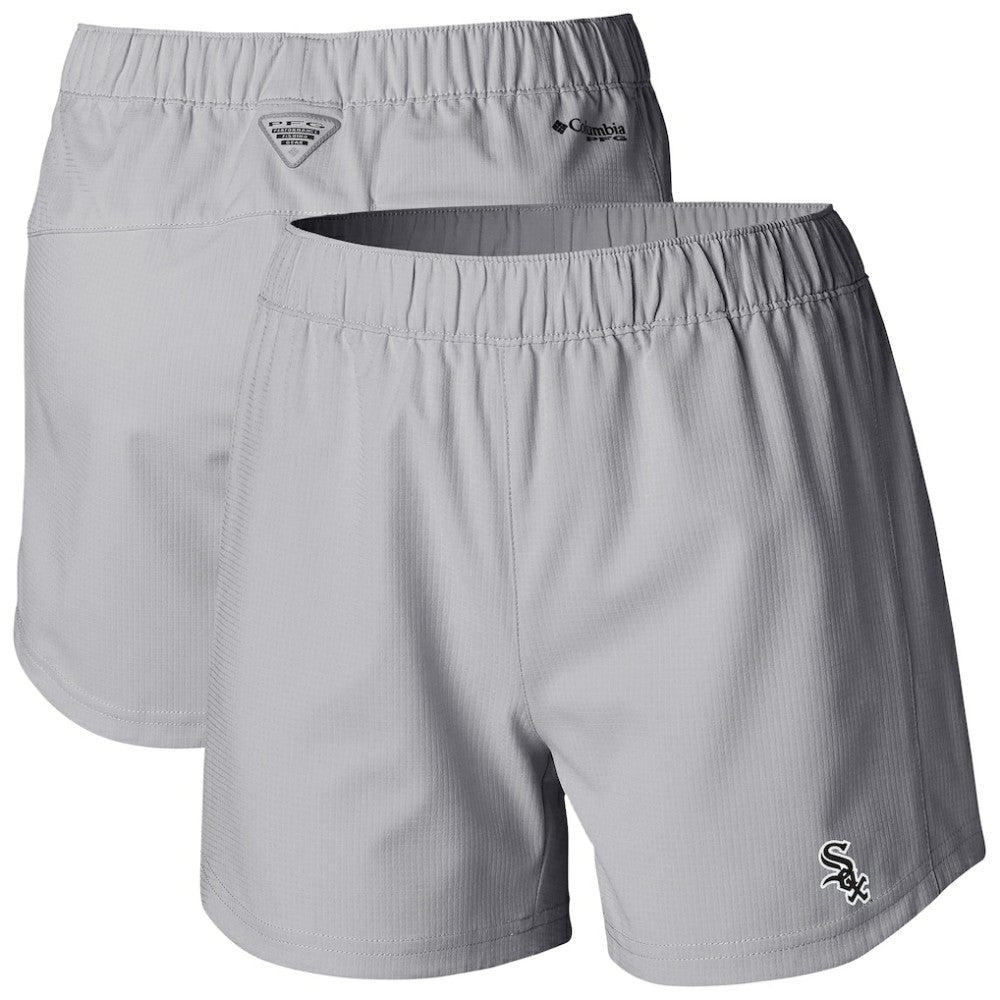 Chicago White Sox Columbia Women's Tamiami Pull-On Shorts - Gray Shorts