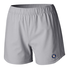 Houston Astros Columbia Women's Tamiami Pull-On Shorts - Gray Shorts