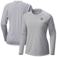 Athletics Columbia Tidal Tee II Long Sleeve T-Shirt - Gray T-shirts