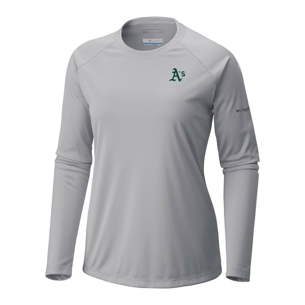 Athletics Columbia Tidal Tee II Long Sleeve T-Shirt - Gray T-shirts