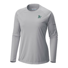 Athletics Columbia Tidal Tee II Long Sleeve T-Shirt - Gray T-shirts
