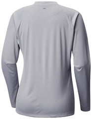 Los Angeles Angels Columbia Tidal Tee II Long Sleeve T-Shirt - Gray T-shirts
