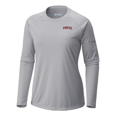 Arizona Diamondbacks Columbia Tidal Tee II Long Sleeve T-Shirt - Gray T-shirts
