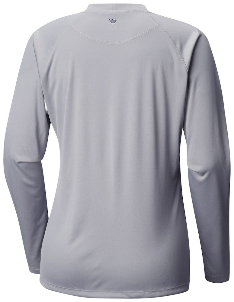 Colorado Rockies Columbia Tidal Tee II Long Sleeve T-Shirt - Gray T-shirts