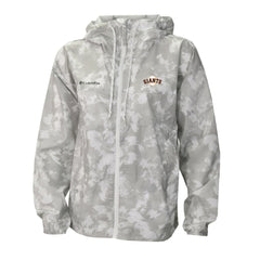 San Francisco Giants Columbia Women's Flash Challenger Full-Zip Hoodie Windbreaker Jacket - Gray/White Jackets