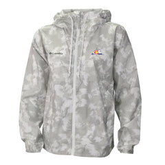 Colorado Rockies Columbia Women's Flash Challenger Full-Zip Hoodie Windbreaker Jacket - Gray/White Jackets