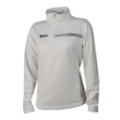 Chicago White Sox Columbia Women's Skiff Guide Fleece Half-Zip Pullover Jacket - White Jackets