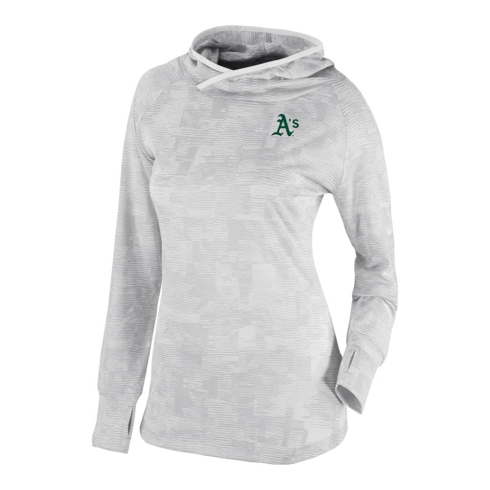 Athletics Columbia Women's Omni-Wick Sunday Ball Raglan Pullover Hoodie - White Hoodies