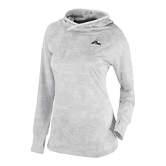 Colorado Rockies Columbia Women's Omni-Wick Sunday Ball Raglan Pullover Hoodie - White Hoodies