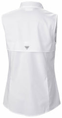 Athletics Columbia Women's Tamiami Sleeveless Shirt - White