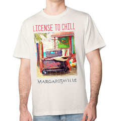 Cleveland Guardians Margaritaville License to Chill T-Shirt - Cream T-shirts