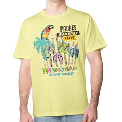San Diego Padres Margaritaville Gameday Party T-Shirt - Yellow T-shirts