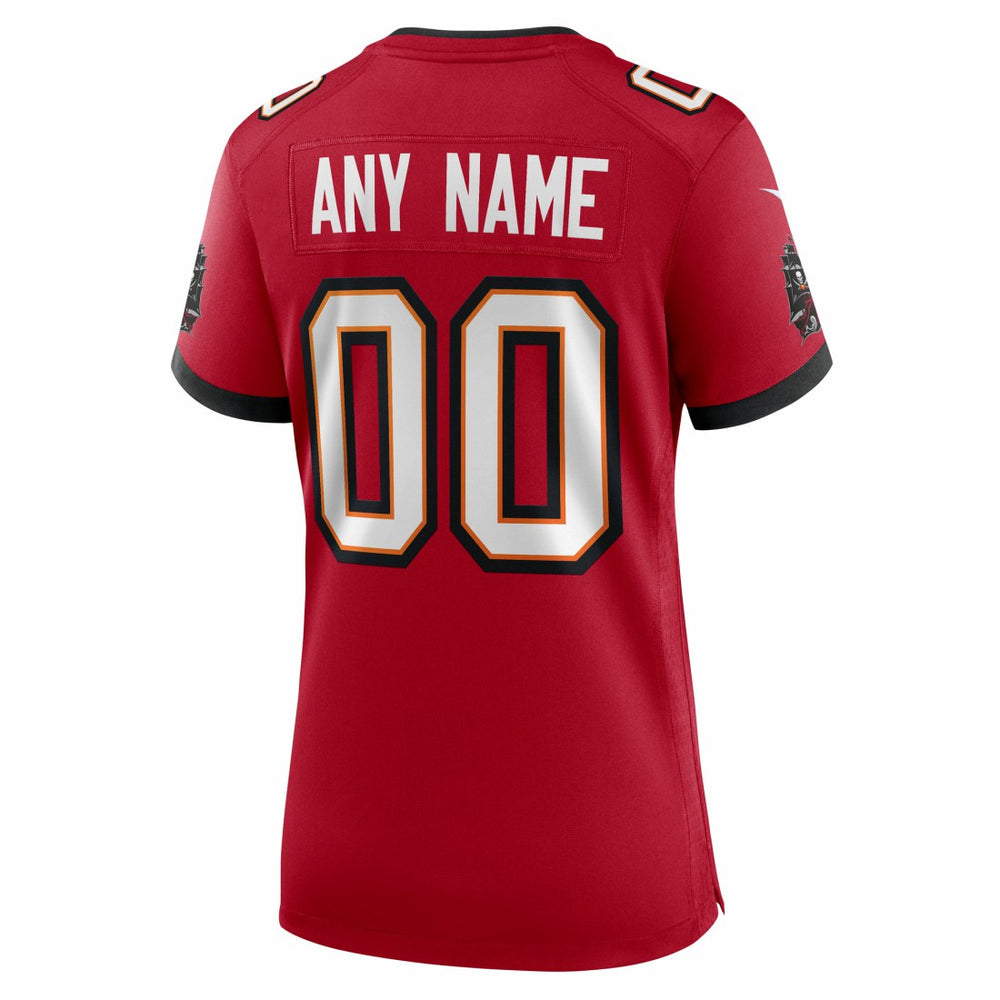 Tampa Bay Buccaneers Women's 50th Season Custom Game Jersey Red