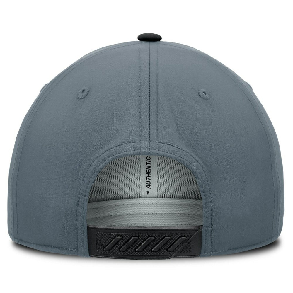 NHL Utah Mammoth Fanatics Utah Badge Adjustable Hat - Black/Charcoal