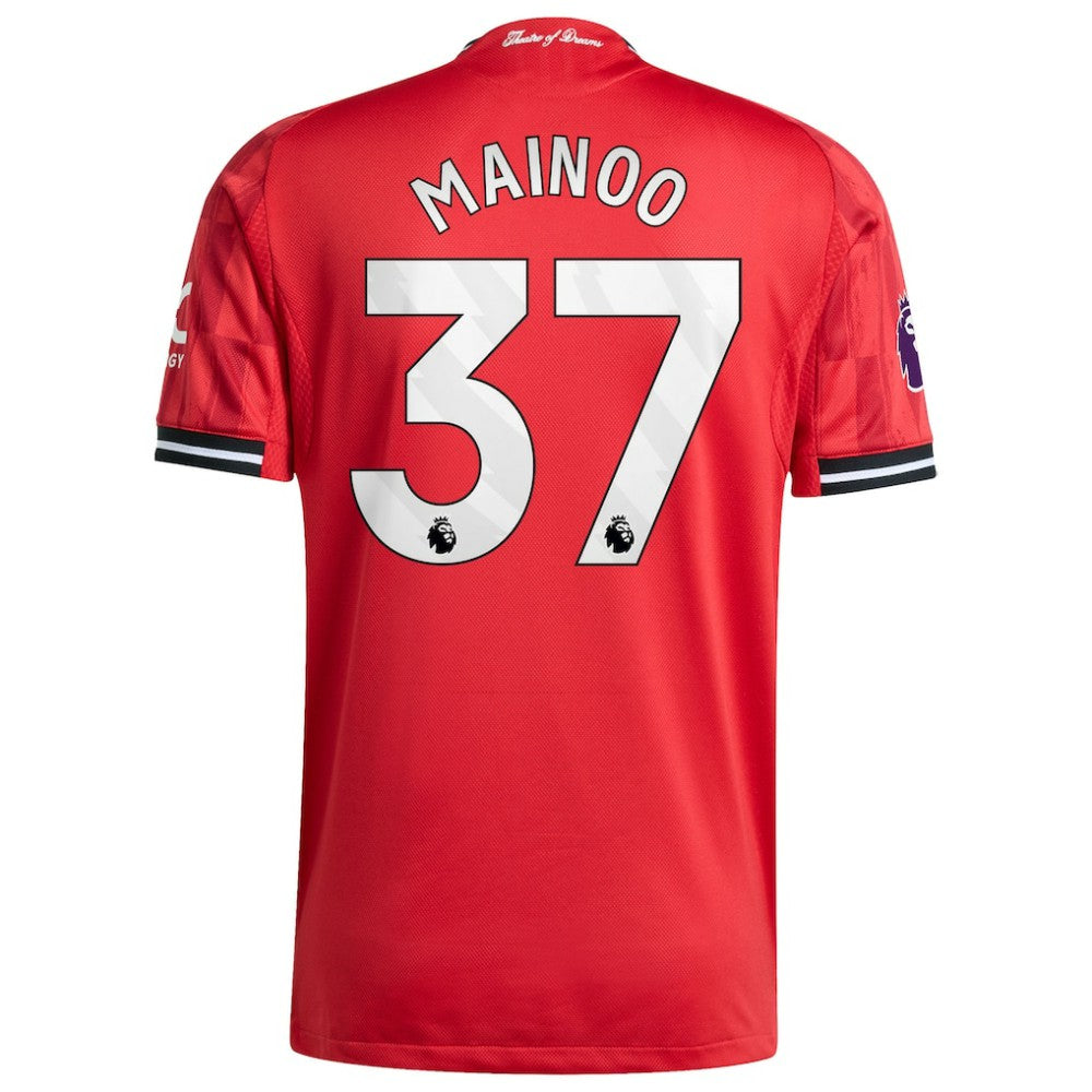 Kobbie Mainoo Manchester United Home 2025/26 Player Jersey Red