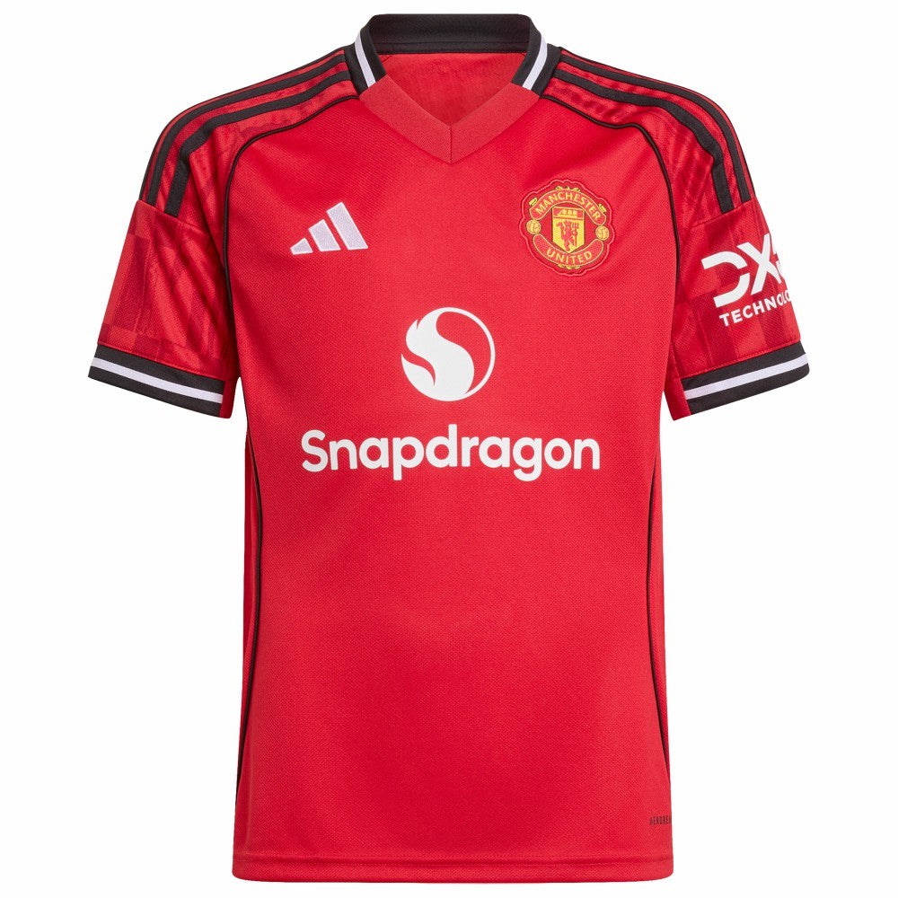 Marcus Rashford Manchester United Youth Home 2025/26 Replica Player Jersey Red