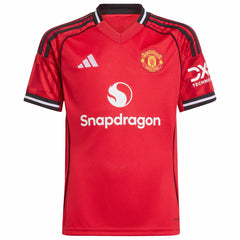 Marcus Rashford Manchester United Youth Home 2025/26 Replica Player Jersey Red