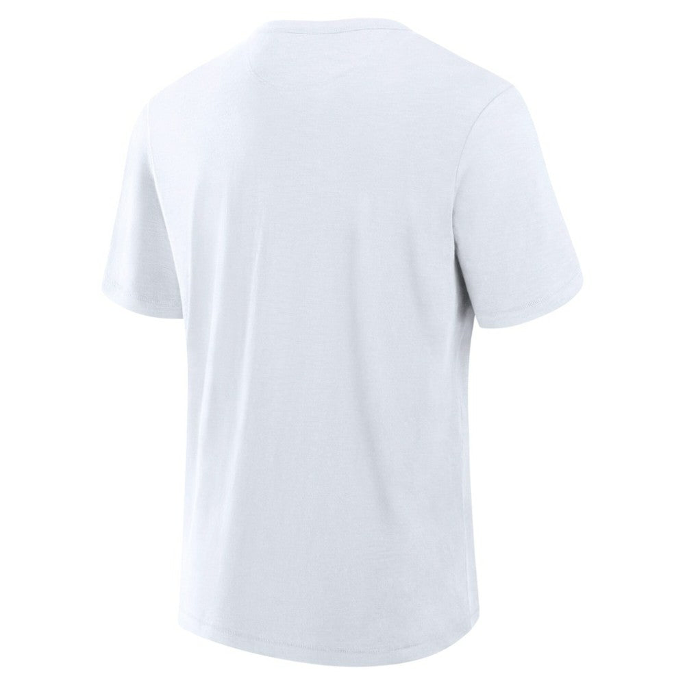 NHL Utah Mammoth Fanatics Wordmark Stadium Slub T-Shirt - White