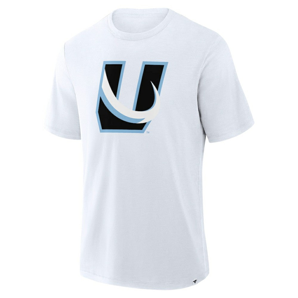 NHL Utah Mammoth Fanatics Alternate Logo Stadium Slub T-Shirt - White