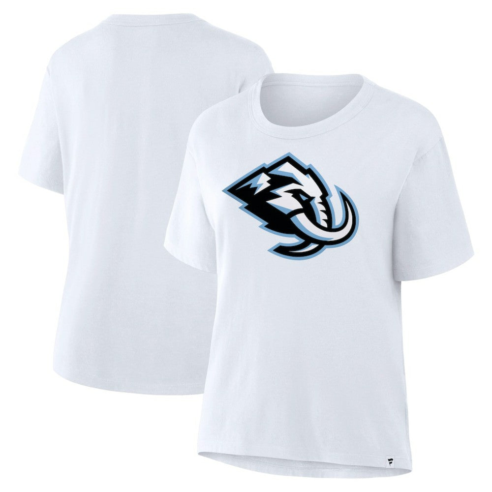 NHL Utah Mammoth Fanatics Women's Primary Logo Legacy T-Shirt - White