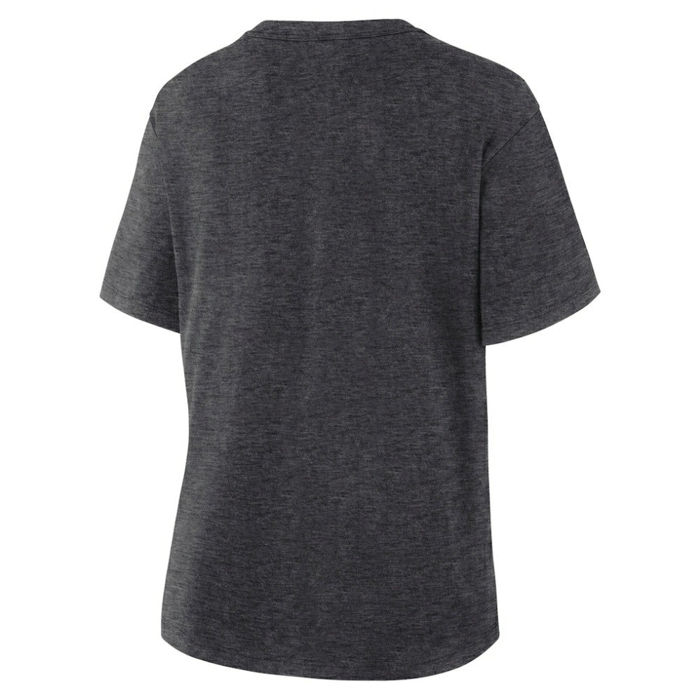 NHL Utah Mammoth Fanatics Women's Primary Logo Legacy T-Shirt - Heather Charcoal