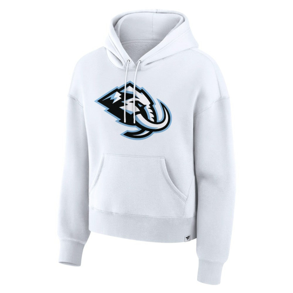 NHL Utah Mammoth Fanatics Women's Essential Hoodie - White