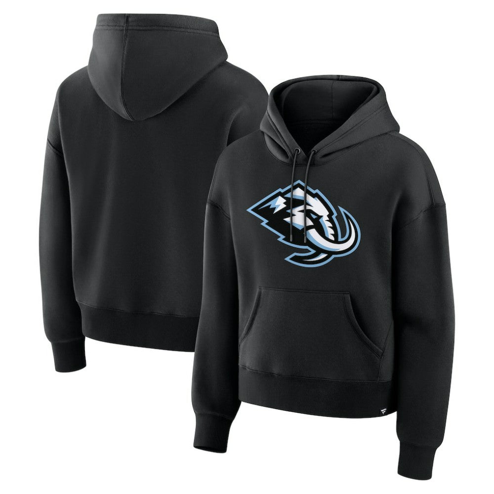 NHL Utah Mammoth Fanatics Women's Essential Hoodie - Black