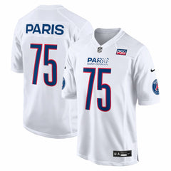 Paris Saint-Germain 2025 Soccer x NFL Game Jersey White