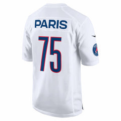 Paris Saint-Germain 2025 Soccer x NFL Game Jersey White